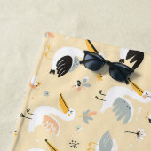 ペリカンお洒落パラダイス ビーチタオル (インサイチュ)