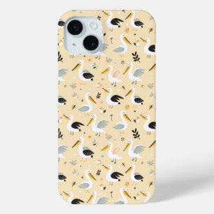 ペリカンお洒落パラダイス iPhone 15 MINIケース