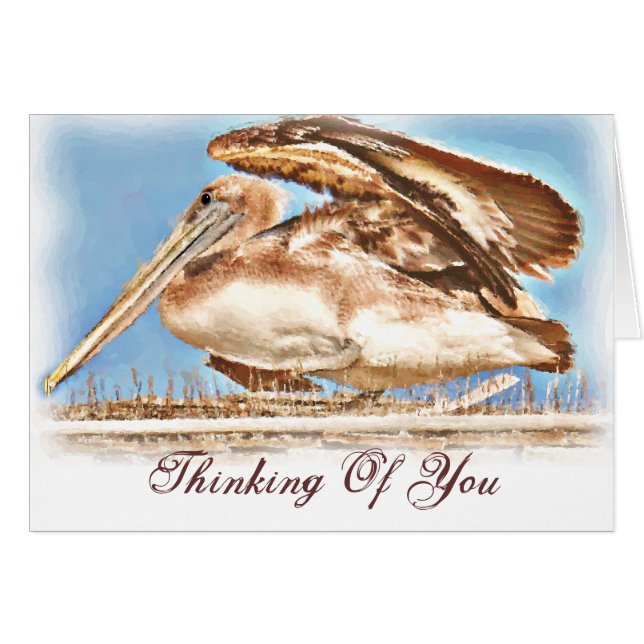 ペリカンが待っている (正面横)