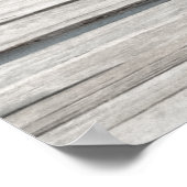 ペリカンが桟橋に ポスター (角)