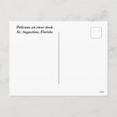 ペリカンが波止場 シーズンポストカード (裏面)