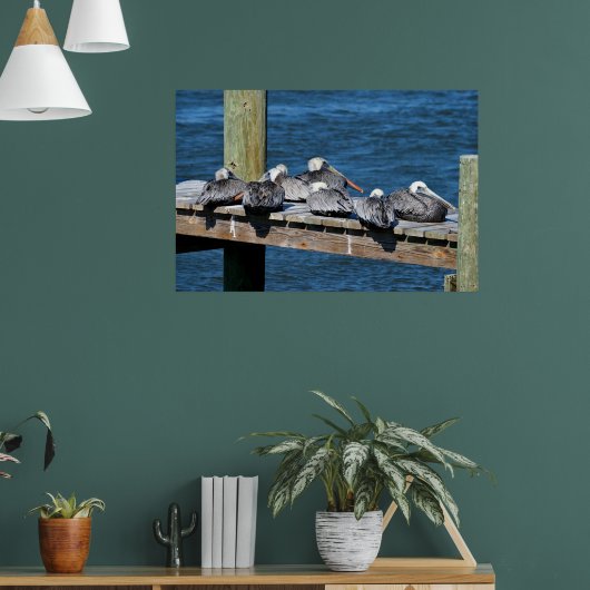 ペリカンが波止場 ポスター (リビング1)