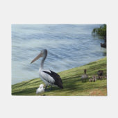 ペリカンとアヒル ドアマット (正面)