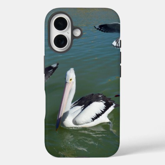 ペリカンとゲートクラッシャーは Case-Mate iPhoneケース (裏面)