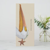 ペリカンとヒトデのフラットカード (スタンド正面)