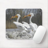 ペリカンのくちばし マウスパッド (マウス)