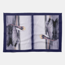 ペリカンのすべること キッチンタオル