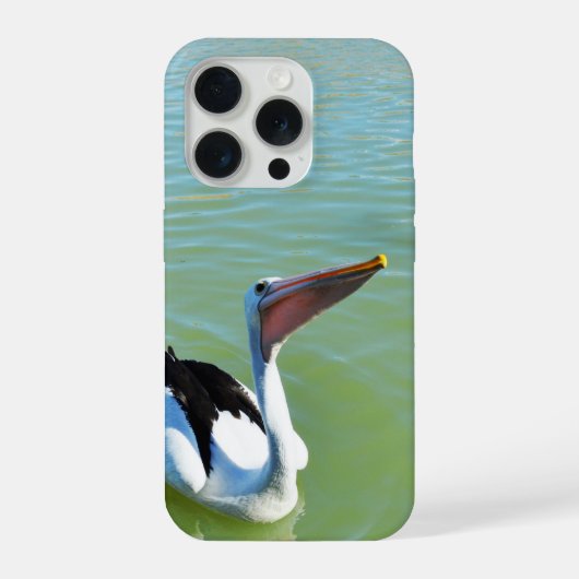 ペリカンのりんごパイ愛 iPhoneケース (裏面)