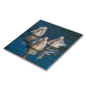 ペリカンのクローズアップ表示セラミックタイル タイル (側面)