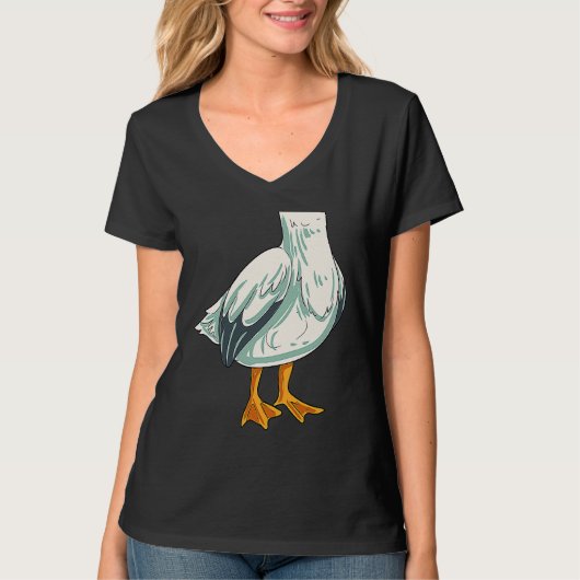 ペリカンのコスチューム Tシャツ (正面)
