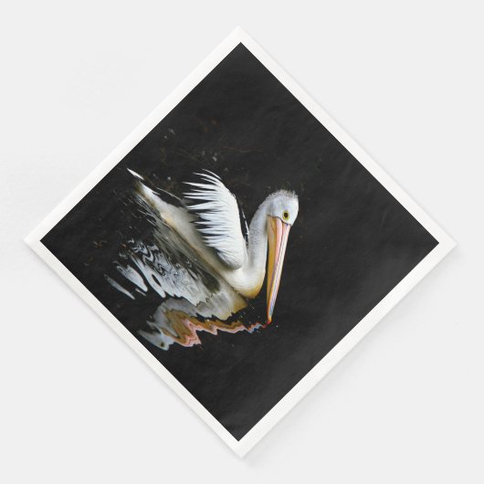 ペリカンの大きな白い鳥 (コーナー)