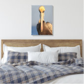 ペリカンの態度 キャンバスプリント (インサイチュ (寝室))