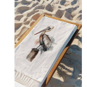 ペリカンの気品 バスタオル