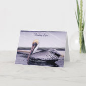 ペリカンの滑空 カード (正面)