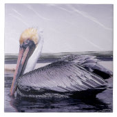 ペリカンの滑空 タイル (正面)