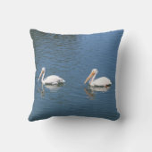 ペリカンの組の枕 クッション (裏面)