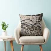 ペリカンの羽抽象芸術自然写真 クッション (椅子)