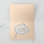 ペリカンの誕生日ユーモア カード (内部)