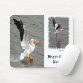 ペリカンの飛行 マウスパッド (マウス)