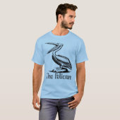 ペリカンの鳥好き Tシャツ (正面フル)