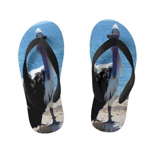 ペリカンの「見た目」 キッズビーチサンダル (フットベッド)