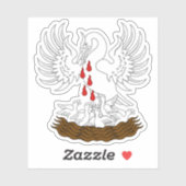 ペリカンのSCAオーダカスタムー – カットビニールステッカー シール (シート)