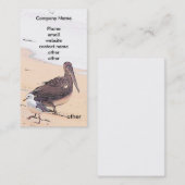 ペリカンまたはビーチバス。 カード (正面/裏面)