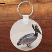 ペリカンアットザビーチ キーホルダー (正面)