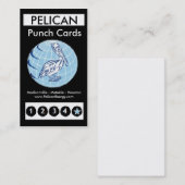 ペリカンエネルギーパンチカード20 ロイヤリティカード (正面/裏面)
