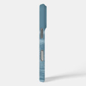 ペリカンカップルPaddling Calm Blue Water追加の名前 Case-Mate iPhoneケース (裏面 / 右)