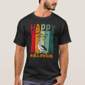 ペリカンガールズボーイズレトロスタイルハロウィンディナーP Tシャツ (正面)