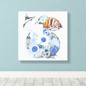 ペリカンキャンバス キャンバスプリント (インサイチュ (ウッドフロア))