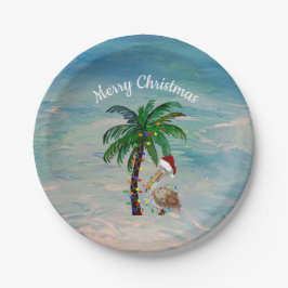 ペリカンクリスマスパーティーホリデーパーティー用品 ペーパープレート
