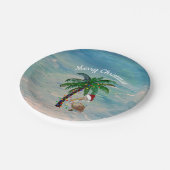 ペリカンクリスマスパーティーホリデーパーティー用品 ペーパープレート (アングル)