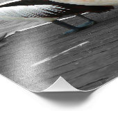 ペリカンシーバードミニマリストのカラーポップ・アートの写真 フォトプリント            (角)