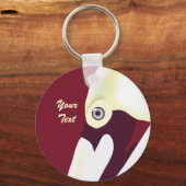 ペリカンスタイリッシュキーチェーン キーホルダー (正面)