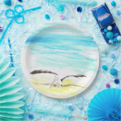 ペリカンストレッチ翼 ペーパープレート (パーティー)