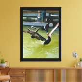 ペリカンダンス キャンバスプリント (インサイチュ (リビング))