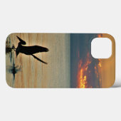 ペリカンテイクオフでサンセットガルフコーストフロリダ Case-Mate iPhoneケース (裏面 (横))