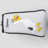 ペリカンデザイン ゴルフヘッドカバー (正面)