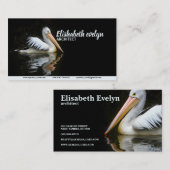 ペリカンドウミドリの水 名刺 (正面/裏面)