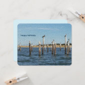 ペリカンハッピーバースデーカード カード (正面/裏面インサイチュ)