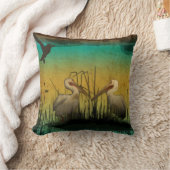 ペリカンバードピロー クッション (ブランケット)