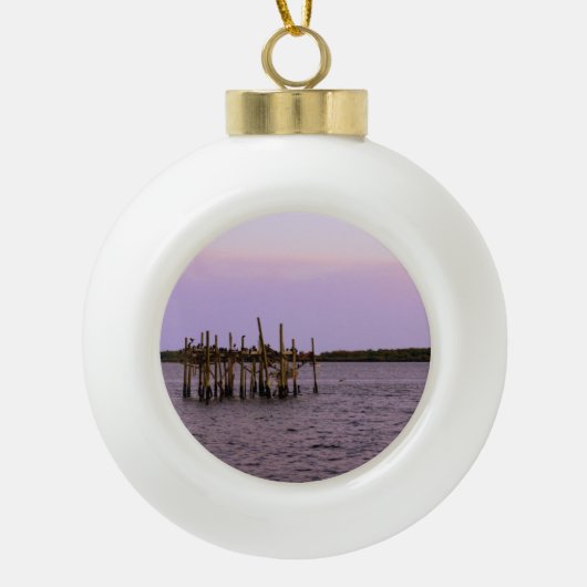 ペリカンバー セラミックボールオーナメント (正面)