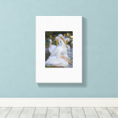 ペリカンパイルアートキャンバス キャンバスプリント (インサイチュ (ウッドフロア))