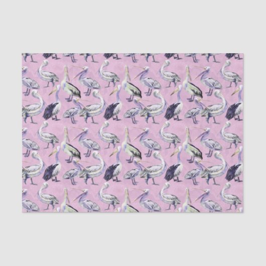 ペリカンパターン 薄葉紙 (正面)