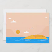 ペリカンビーチの動きの発表 案内状 (裏面)