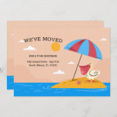 ペリカンビーチの動きの発表 案内状 (正面/裏面)