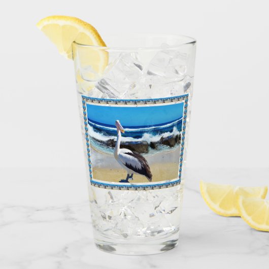 ペリカンビーチスプラッシュ タンブラーグラス (アイス正面)