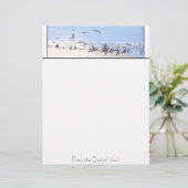 ペリカンビーチパーソナライズされたレターヘッド (スタンド正面)